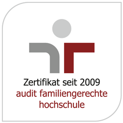 Zertifikat audit familiengerechte hochschule 